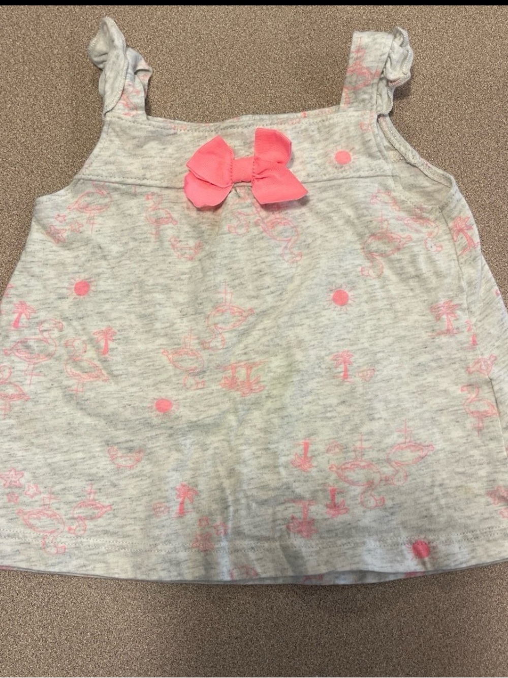 Carter's child of mine 18 months girls cotton tank top